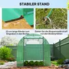 Serra Outsunny, circa 3 x 2 x 2 m, serra in plastica con 6 Anteprima dell’immagine prodotto 7