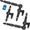 KOTARBAU® Winkelband geschmiedet 400 x 300 x 40 mm Schwarz Produktbild-Vorschau 1