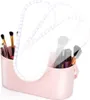 Edco Beautycase Make-up Organizer mit LED-Spiegel rosa Produktbild-Vorschau 4