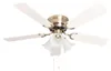 Ventilatore da soffitto Kisa Deluxe Ottone antico 105 cm Anteprima dell’immagine prodotto 1