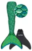 FinFun Meerjungfrau Mermaidens grün L/XL Produktbild-Vorschau 1