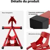Wiltec Bloque roue de moto pour pneu avant – en Acier – Voir les images du produit 6