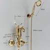 Wand-Badearmatur mit Schwenkauslauf, Badewannenarmatur mit Produktbild-Vorschau 15