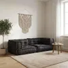 vidaXL 2-Sitzer-Modulsofa Anthrazit 140x70x36 cm Stoff Produktbild-Vorschau 1