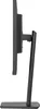 Side view of a black computer monitor on a stand. Voir les images du produit
