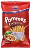 XOX Pommes Snack Currywurst křupavý pikantní s kari 125g Náhled obrázku produktu 1