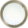Skleněný plafon 28,5 cm E27 1x60W hnědý kulatý Ufo 5203 Náhled obrázku produktu 1