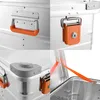 ALUBOX flache stapelbare Kiste 20 cm hoch alu - passt auf Produktbild-Vorschau 7