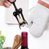 Vývrtka na víno kovová čierna 16 cm Náhľad obrázku produktu 4