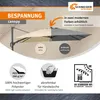 Schneider Ampelschirm VIVASOL 270 x 270 cm anthrazit – Produktbild-Vorschau 5