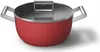 Smeg CKFC2411RDM, Červená, PTFE, 250 °C, Hliník, Nerezová Náhľad obrázku produktu 4