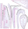 7pcs French Curve Ruler Set High Accuracy Complete Tools Náhled obrázku produktu 6