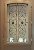 Porte d'entree Bois vitree, Adrien Gris RAL 7039, H215 x Voir les images du produit 3