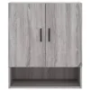 vidaXL Nástěnná skříňka Grey Sonoma 60x31x70 cm Dřevěný Náhled obrázku produktu 5