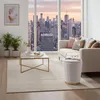 Relaxdays - Pouf en velours, pouf avec rangement, Voir les images du produit 2