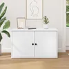 vidaXL Domeček pro kočky Bílý 85 x 55 x 50,5 cm Materiál na Náhled obrázku produktu 4
