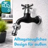 Garten Wasserhahn mit Schlauchanschluss 1/2" 3/4" Kugelhahn Produktbild-Vorschau 5