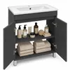 Waschbecken mit Unterschrank Valencia 60 cm, stehend, Produktbild-Vorschau 10