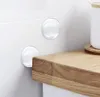Butoir de porte en silicone Autocollant Transparent Montage Voir les images du produit 5