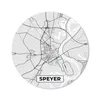 MuchoWow® Mauspad Mousepad Speyer - Stadtplan - Deutschland Produktbild-Vorschau 1