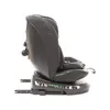 Side view of a black car seat with ISOFIX connectors visible. Podgląd zdjęcia produktu