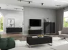 Komoda RTV Glamour Szafka RTV Glamour Czarny Mat 168 cm Podgląd zdjęcia produktu 8
