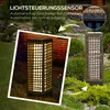 Außenleuchte, Gartenlampe, Solarbetrieb, 8h Leuchtdauer, Produktbild-Vorschau 6