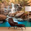 Basera Selbstklebende Fototapete Fluss- & Wasserfallmotiv Produktbild-Vorschau 1
