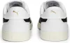 The back view of two white Puma sneakers with black accents and gold logos. Náhled obrázku produktu