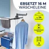EASYmaxx Wäsche-Tower 1600 mit Rollen, 3 Etagen & 2 Produktbild-Vorschau 2