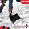 KOTARBAU® Set Schneeschaufel für Auto 40 cm mit Holzstiel Produktbild-Vorschau 2