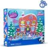 A box for a Littlest Pet Shop Advent Calendar, featuring a house and Christmas trees. Náhled obrázku produktu
