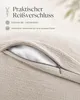Musselin Bettwäsche - 80x80 135x200 cm - 100% Baumwolle - Produktbild-Vorschau 10