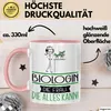 Biologin Geschenk Tasse Becher Die Frau Die Allen Kann Produktbild-Vorschau 3