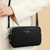 Gallantry, borsa a tracolla da donna a righe larghe, nera Anteprima dell’immagine prodotto 3