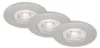 Briloner, juego de 3 focos empotrables LED Kulana, cromo Vista previa de la imagen del producto 1
