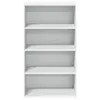 vidaXL Highboard blanc 70x41x124 cm Bois composite Voir les images du produit 4