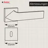 DOMINO Türgriff Drückergarnitur BB-Buntbart Set| Produktbild-Vorschau 3