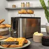 TZS First Austria - Tostapane, 2 fette, acciaio inox, 800W, Anteprima dell’immagine prodotto 4