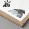 Gerahmtes Poster - Rahmen in heller Eiche - Libelle Vogel Produktbild-Vorschau 2