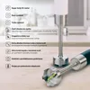 A close-up of a hand blender with a list of its features. Náhled obrázku produktu