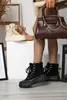 Diana Damen Stiefeletten Schwarz Leder Bequem für den Produktbild-Vorschau 2