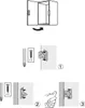 2er Set HETTICH Kunststoff-Druckriegel, L.25 x B.31 mm Produktbild-Vorschau 3