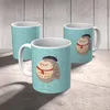 Mr. & Mrs. Panda Trinkbecher Eule Frankreich - Türkis Produktbild-Vorschau 5