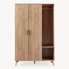 Kleiderschrank 'Norg' 191 x 120 x 52 cm mit 2 Türen 2 Produktbild-Vorschau 6