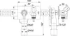 DALLMER Wandeinbau-Waschgeräte-Siphon  406, DN 40/DN 50 Produktbild-Vorschau 2