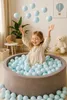 H&F Heimtextilien | 100 palline per piscina 6 cm - blu Anteprima dell’immagine prodotto 4