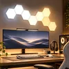10er Set Hexagon LED Panel Wandleuchten Sechseck Gaming Produktbild-Vorschau 1