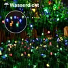 20m 200 LED Solar Lichterkette Wasserdicht 8 Lichtmodi für Produktbild-Vorschau 4