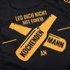 Pravá kuchařská zástěra pro muže DE Náhled obrázku produktu 5